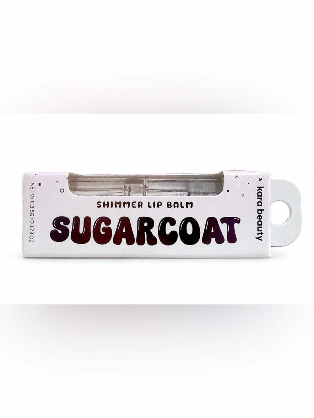 Kara Beauty Sugarcoat Shimmer Lip Balm 01 Berry Gumdrop Vegan New
